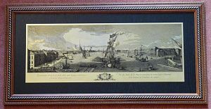 Гравюра "Панорама СПб (В)"