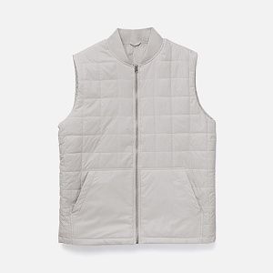 Жилет унисекс Warmbridge, светло-серый, размер 4XL