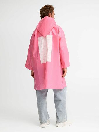 Дождевик-плащ CloudTime с печатью в один цвет на заказ