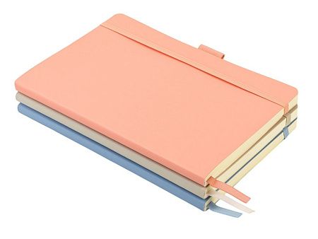 Блокнот А5 в гибкой обложке «Vision 2.0» soft-touch