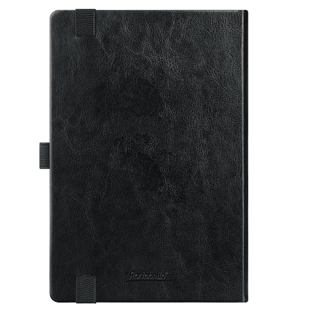 Ежедневник Гэлакси (Galaxy) недатированный, жесткая обложка, срез голограф. фольга, черный