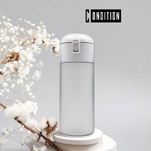 Бутылка для воды AqualityMate (белый)