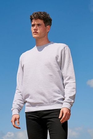 Свитшот унисекс Columbia, ярко-зеленый, размер XS