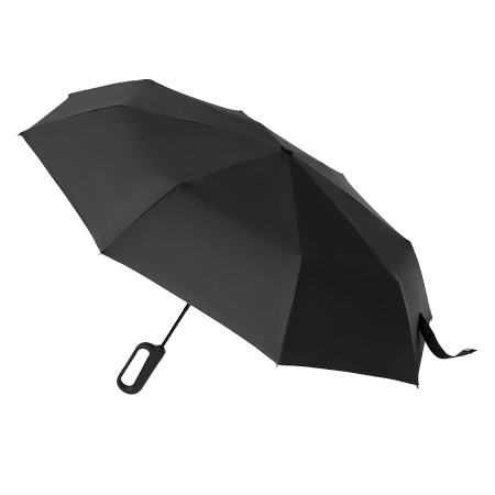 Зонт складной Азимут (Azimut), черный