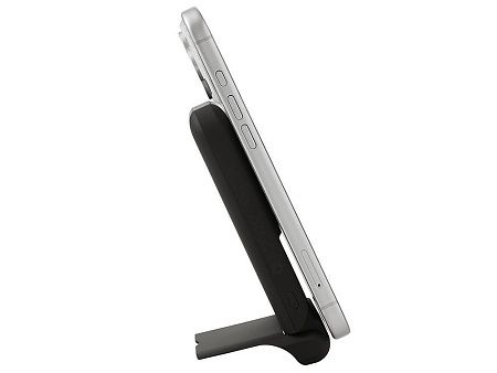 Беспроводной внешний аккумулятор с подсветкой лого и подставкой «Magflash», 10000 мАч, 15 Вт