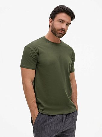 Футболка унисекс Regent 150, темный хаки, размер XS