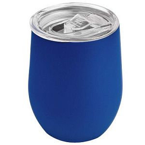 Термокружка (кофер) STEP SOFT 370мл Синяя 6300.01