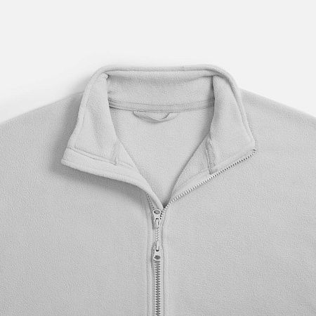 Куртка флисовая унисекс Nebo, светло-серая, размер S