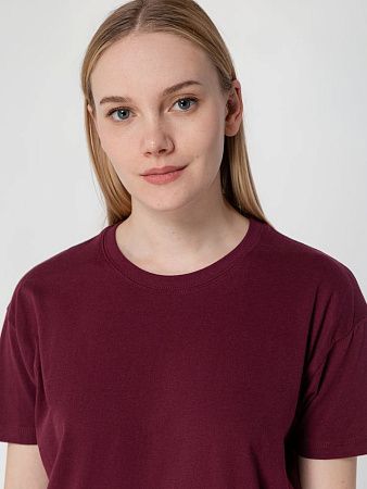 Футболка унисекс Regent 150, бордовая, размер XXL