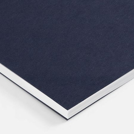 Блокнот Salvador в клетку, темно-синий