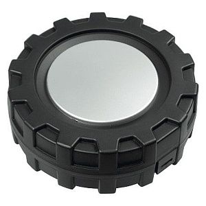 Набор инструментов Tools Колесо, 25 инструментов, серебристо-черное, в пластиковом футляре