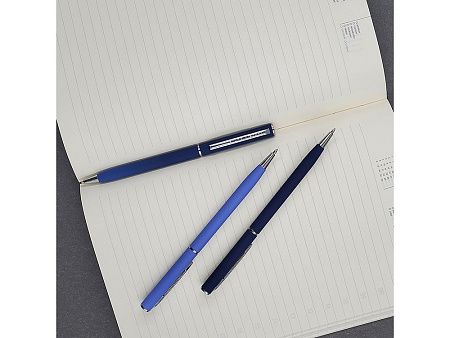 Ручка металлическая шариковая «Palermo», софт-тач