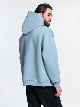 Худи Kulonga Oversize, серо-голубое, размер XL/2XL