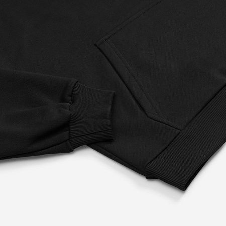 Худи унисекс оверсайз Songo, черное, размер XS/S