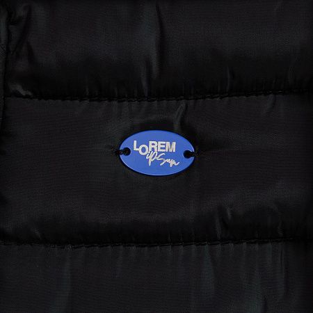 Шильдик металлический Alfa Oval, синий