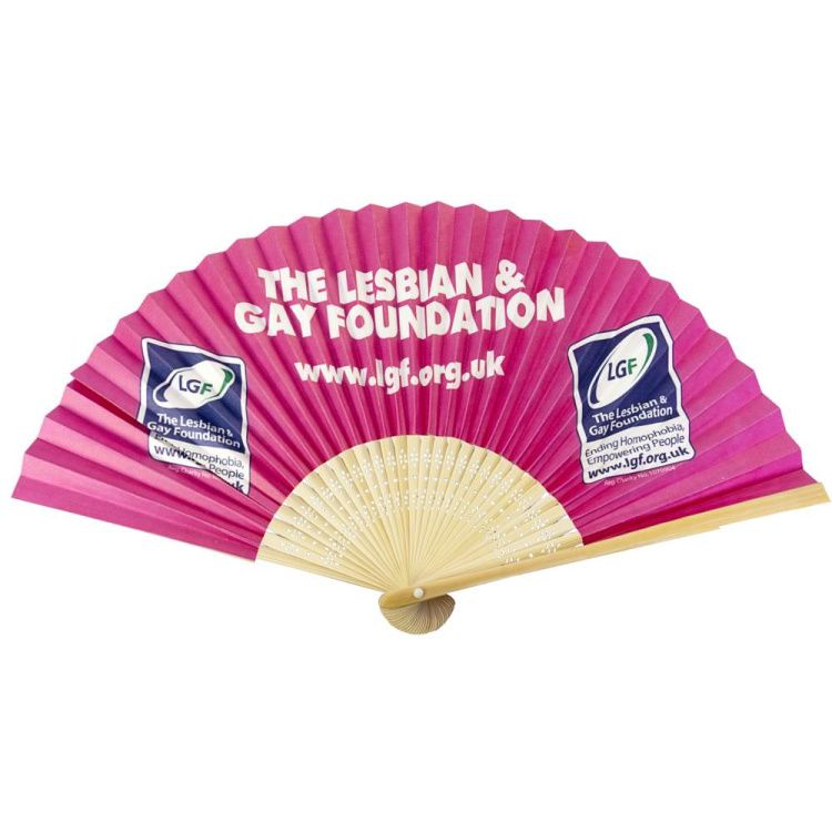 Складной веер на заказ