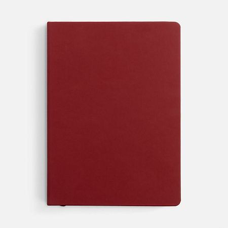 Ежедневник Shall, недатированный, красный