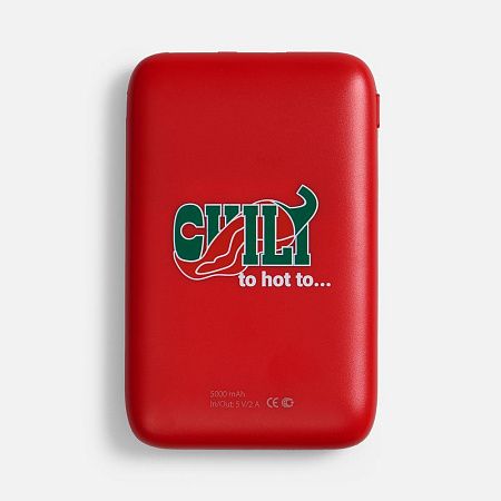 Внешний аккумулятор Fast Trick с Type-C, 5000 мАч, красный