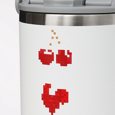 Термокружка вакуумная Монтана (Montana), белая