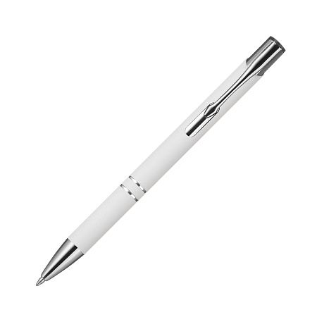 Шариковая ручка Альфа (Alpha), белая