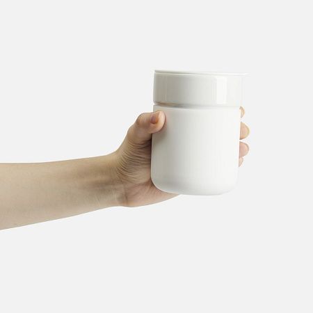 Кружка Nabo с силиконовым держателем, белая