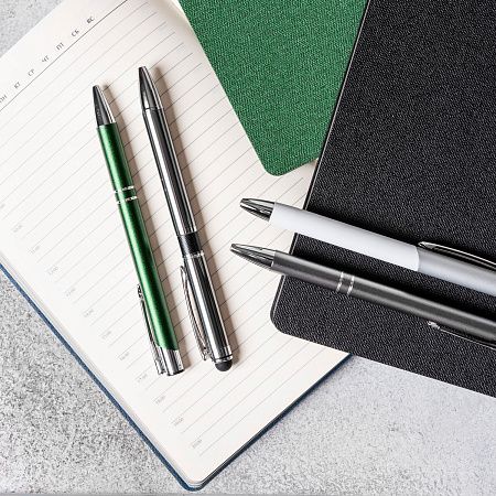 Шариковая ручка Альфа Нео (Alpha Neo), серая