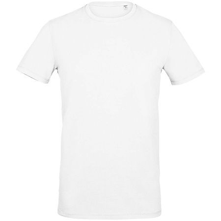 Футболка мужская Millenium Stretch Men, белая, размер M