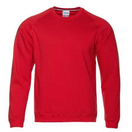 Свитшот унисекс STAN футер с начёсом 260, 53, Красный,  (14)  (46/S)