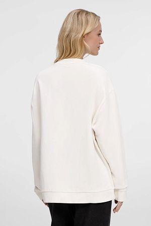 Свитшот унисекс Sinkopa, молочно-белый, размер XL/2XL