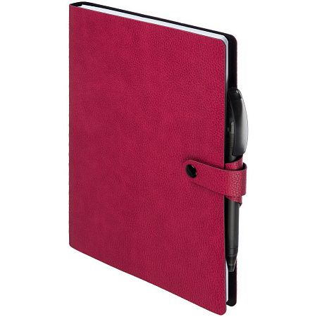 Ежедневник Strep Front на заказ, недатированный, малиновый