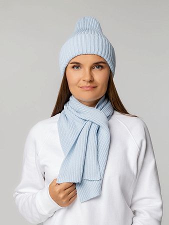 Шарф Yong, светло-голубой