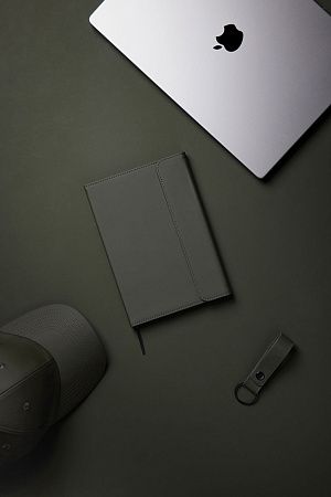 Блокнот VINGA Baltimore из переработанных полиуретана и бумаги GRS, А5