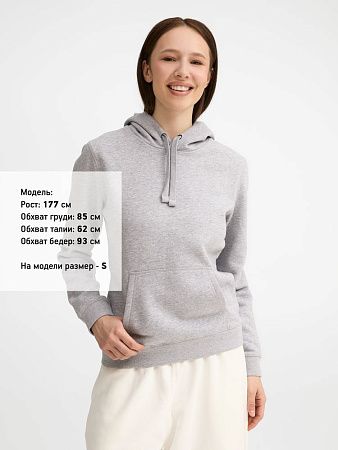 Толстовка женская Spencer Women, серый меланж, размер XS