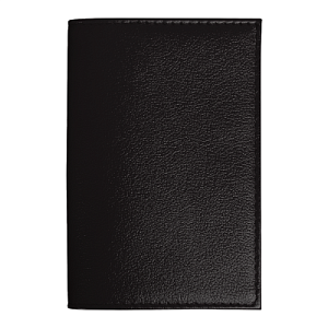 Обложка для автодокументов Leather Sky Matt Sun из натуральной кожи, черная