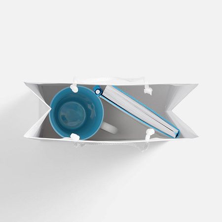 Набор White Shall Simple, голубой