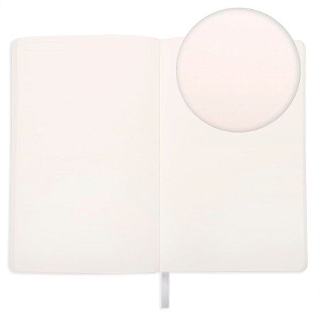 Бизнес-блокнот FUNKY SNOW, формат А5, блок в точку