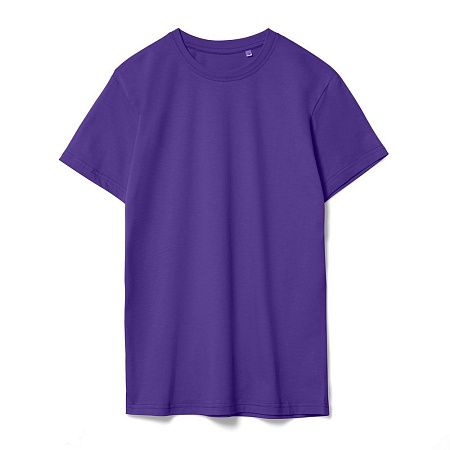 Футболка унисекс T-Bolka 160, фиолетовая, размер L v2
