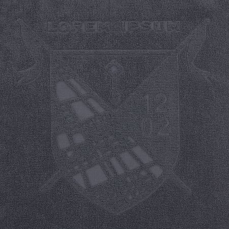 Полотенце на заказ Surpass с рельефным логотипом, большое