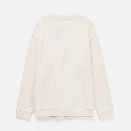 Свитшот унисекс Sinkopa, молочно-белый, размер XL/2XL