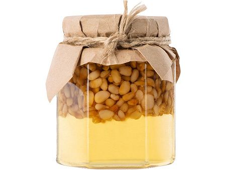 Мед с кедровыми орешками