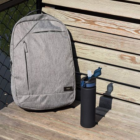 Бутылка для воды Флип (Flip), темно-зеленая