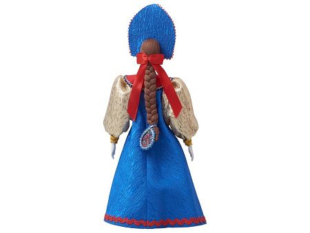 Подарочный набор: кукла фарфоровая, чай "Малина с мятой"