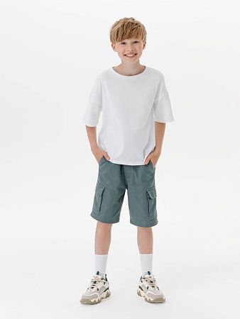 Футболка детская оверсайз Teezer, белая, размер 12 лет (146-152 см)