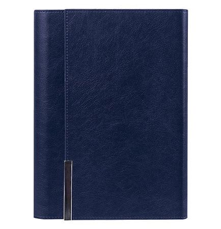 Набор подарочный Solution Prestige Duo (ежедневник в суперобложке, ручка шариковая) темно-синий