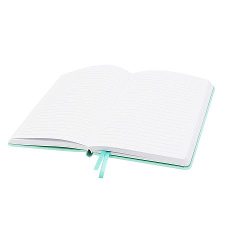 Блокнот A5 Veles в твёрдом переплёте, бирюзовый