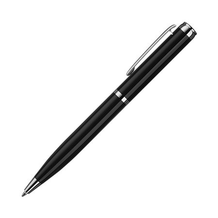 Шариковая ручка Соната (Sonata), черная/позолота