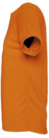 Футболка унисекс Sporty 140, оранжевая, размер XXS