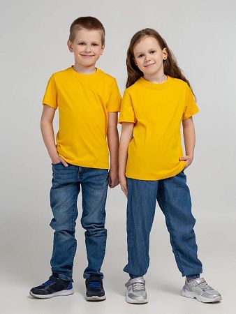 Футболка детская Regent Kids 150, желтая, размер 4 года (96-104 см)