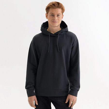 Худи с капюшоном, унисекс Алекс (Alex) антрацит, размер L