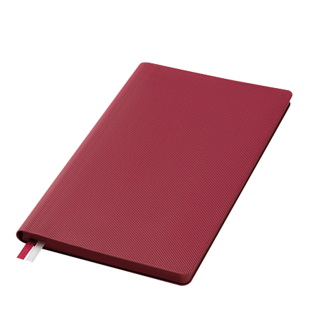 Ежедневник Рейн (Rain) недатированный, бургунди (без упаковки, без стикера)